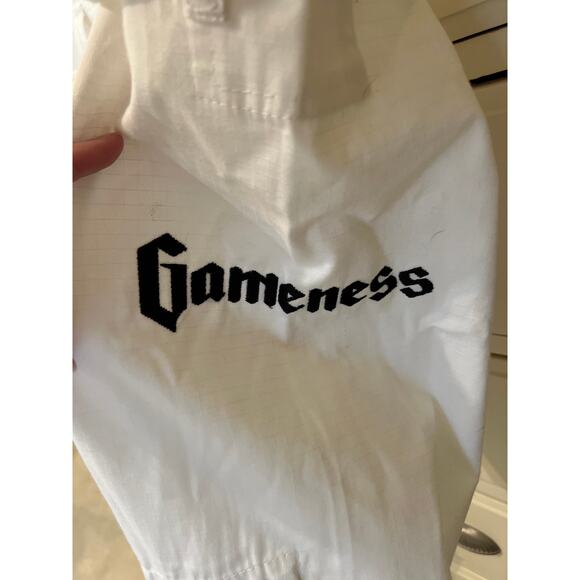 Gameness Air GI Jui Jitsu Sidewinder White Pants A3 JuiJitsu Uniform Size Med - Picture 3 of 6